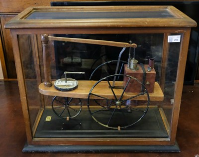 Lot 282 - Murdoch (William, 1754-1839).  A scale model  of William Murdoch’s 1784 steam carriage