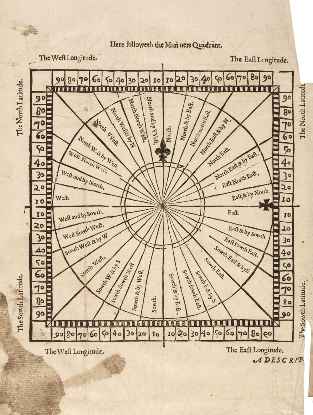 Lot 117 - Blundeville (Thomas, 1522?-1606?). A Briefe