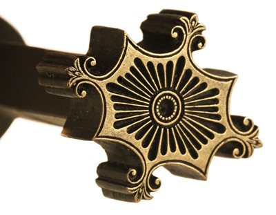 Lot 316 - Decorative finishing tools. 18 brass decorative finishing tools