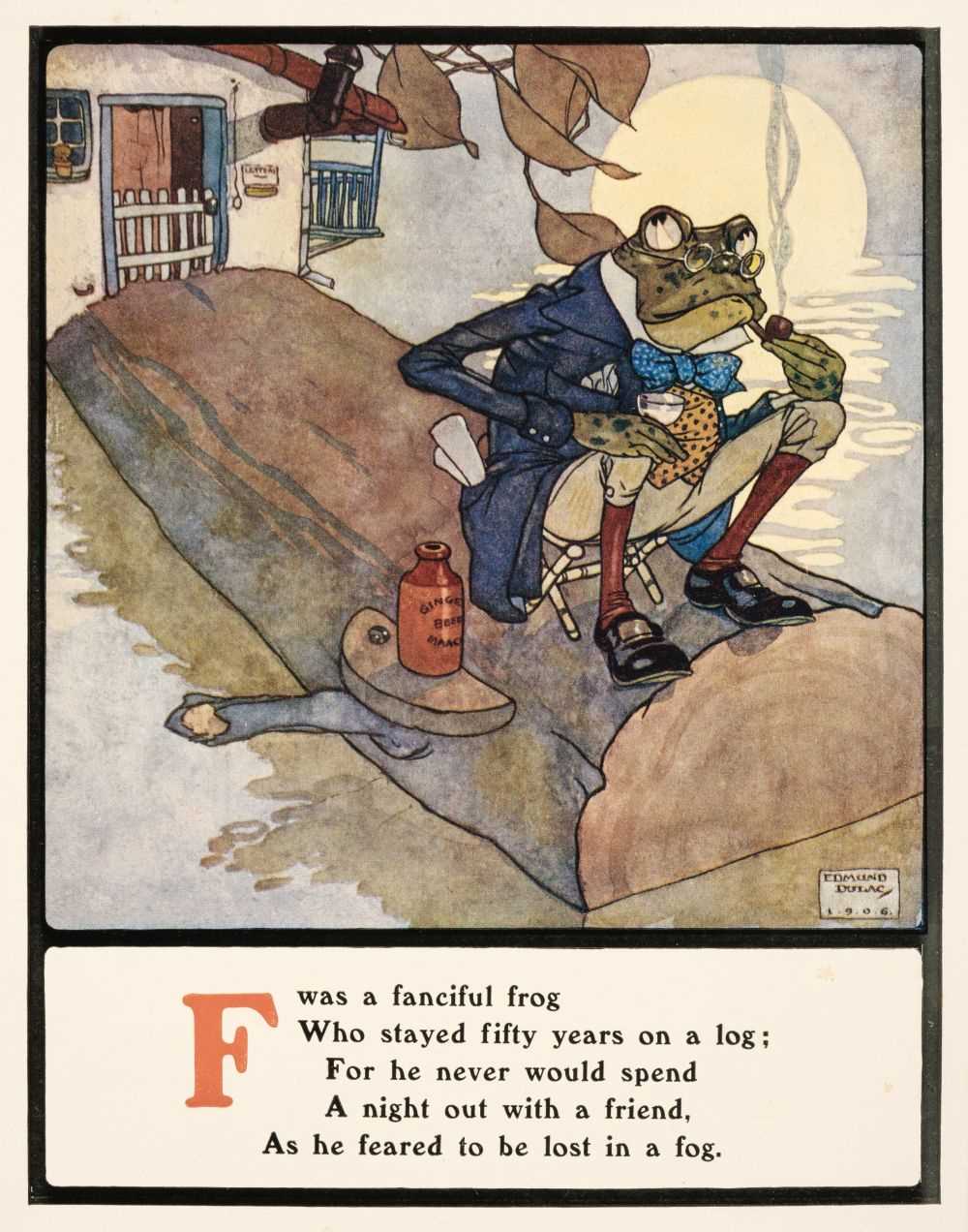 Lot 576 - Dulac (Edmund, illustrator). Lyrics Pathetic & Humorous from A to Z, 1908