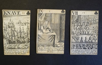 Lot 530 - Playing cards. The Reign of James II & the Glorious Revolution, circa 1689-1700