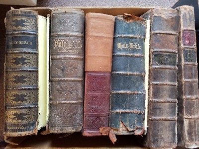 Lot 442 - Prayer Books & Bibles. A collection of 17th -19th-century prayer books & Bibles