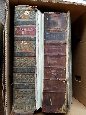 Lot 442 - Prayer Books & Bibles. A collection of 17th -19th-century prayer books & Bibles