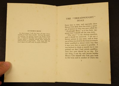 Lot 881 - Stephen (Adrian). The "Dreadnought" Hoax, 1st edition, London: The Hogarth Press, 1936