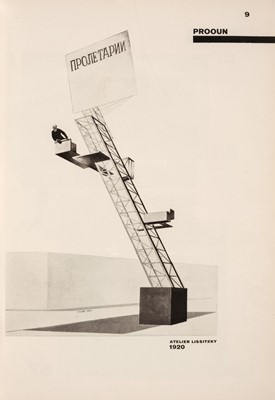 Lot 846 - Lissitzky El) Arp (Hans). Die Kunstismen - Des Ismes De L'Art - The Isms of Art, 1925