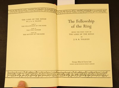 Lot 887 - Tolkien (J.R.R.) The Fellowship of the Ring, 1959