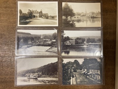 Lot 299 - Berkshire Postcards. Pangbourne, Streatley, Reading