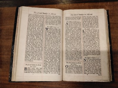 Lot 215 - Bindings. Book of Common Prayer, 1754