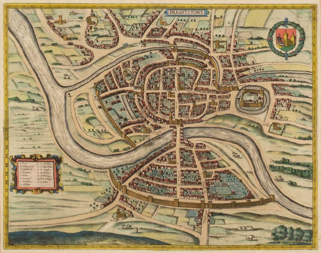 Lot 74 - Bristol. Braun (Georg & Hogenberg Franz), Brightstowe, circa 1581
