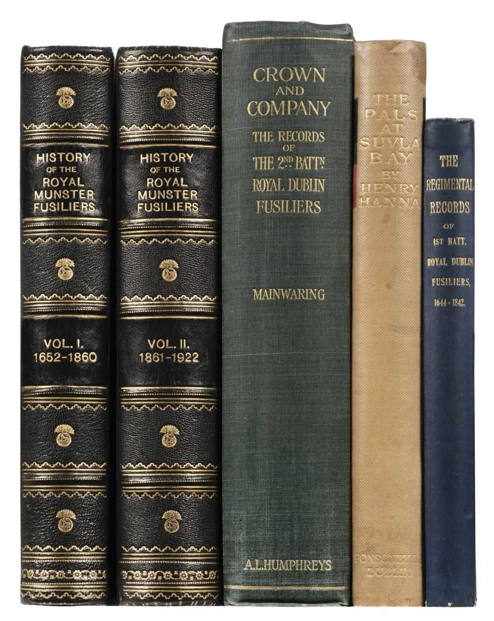 Lot 15 - McCance (Captain S.) History of the Royal Munster Fusiliers, 2 volumes, 1927