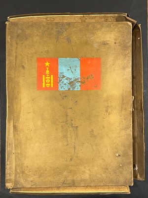 Lot 24 - Mongolia. A portfolio of 98 collotypes of Mongolian life & culture, no pub. or date, c. late 1950s