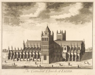 Lot 179 - Kip (J.). A collection of 11 Cathedrals, originally published in 'Britannia Illustrata', circa 1724