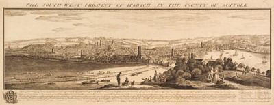 Lot 177 - Ipswich. Buck (S. & N.), The South-West Prospect of Ipswich in the County of Suffolk, 1775
