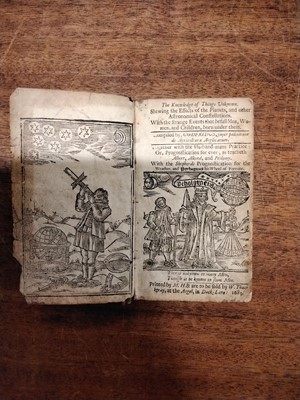 Lot 235 - Godfridus. The knowledge of things unknown. Shewing the effects of the planets, 1683