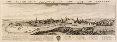 Lot 157 - Chester. Buck (S. & N.), The South West Prospect of the City of Chester, 1728