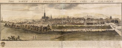 Lot 196 - Salisbury. Buck (S. & N.), The North East Prospect of the City of Salisbury, 1734