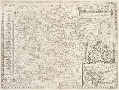 Lot 95 - Essex. Speed (John), Essex devided into Hundreds..., 1676