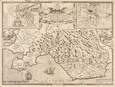 Lot 100 - Glamorgan. Speed (John). Glamorgan Shyre..., John Sudbury & George Humble, circa 1627