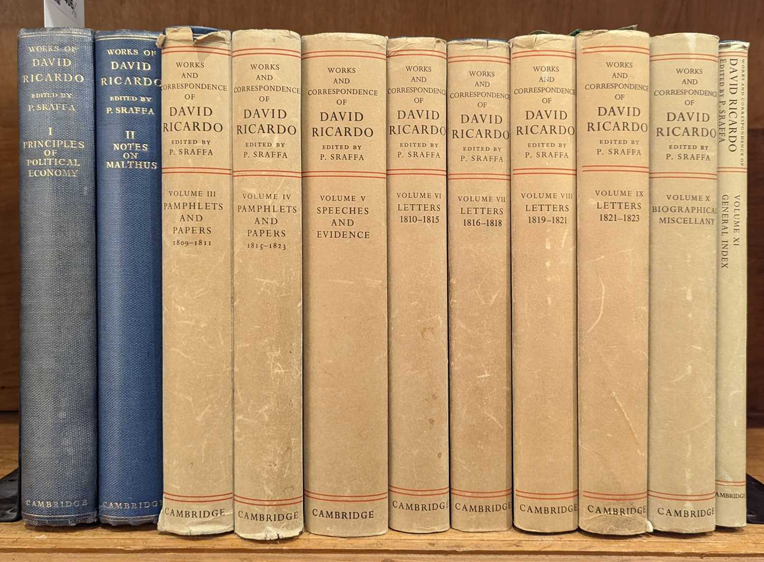 David Ricardo Items Lot 406 - Ricardo (David). The Works and