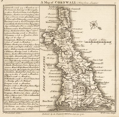 Lot 69 - Badeslade (Thomas & Toms, William). Chorographia Britanniae..., C. Hitch & W. Toms. 1742