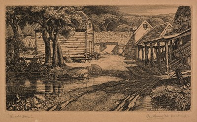 Lot 197 - Drury (Paul, 1903-1987). Nicol's Farm, 1925