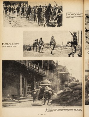 Lot 58 - China. Shanghai Under Fire, July 1937-March 1938, published by the Post-Mercury Co., [1938]