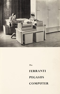 Lot 388 - Ferranti Pegasus Computer. Programming Manual, Issue 1, List CS. 50, Manchester & London