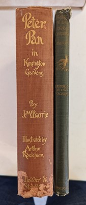 Lot 386 - Rackham (Arthur). Peter Pan in Kensington Gardens, 1st edition, London: Hodder & Stoughton, 1906