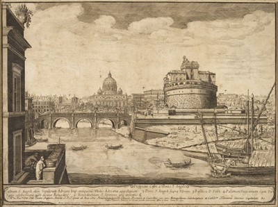 Lot 162 - Cruyl (Lievin). Prospectus Castri et Pontis S. Angeli, Carlo Lossi, 1773
