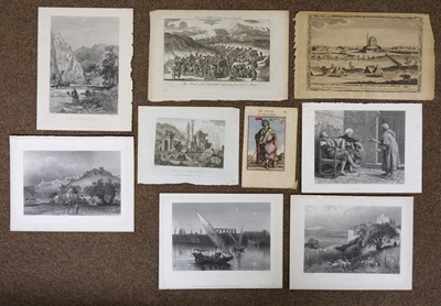 Lot 189 - Palestine & Holy Land. A collection of approximately 60 prints and engravings, mostly 19th century