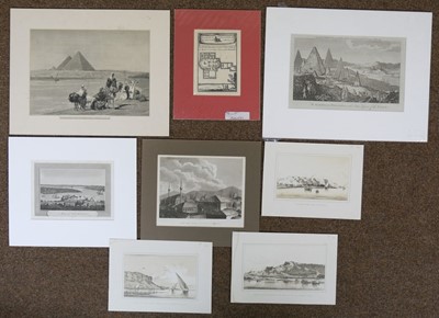 Lot 189 - Palestine & Holy Land. A collection of approximately 60 prints and engravings, mostly 19th century