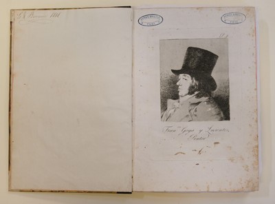 Lot 13 - Goya (Francisco de, 1746-1828) Los Caprichos, 1799, the complete set of 80 etchings, FIRST EDITION