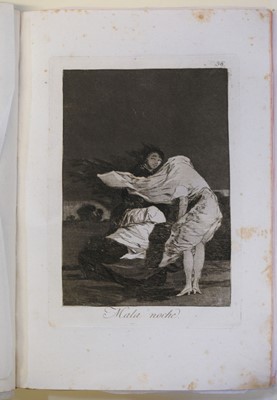 Lot 13 - Goya (Francisco de, 1746-1828) Los Caprichos, 1799, the complete set of 80 etchings, FIRST EDITION