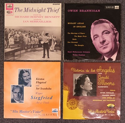 Lot 410 - Classical Records (10"). Collection of 90 records (10" 33rpm) on HMV, Decca, Columbia, etc.