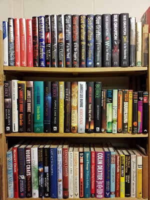 Lot 469 - Modern Crime Fiction. A large collection of modern 1st edition crime fiction
