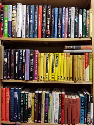 Lot 469 - Modern Crime Fiction. A large collection of modern 1st edition crime fiction
