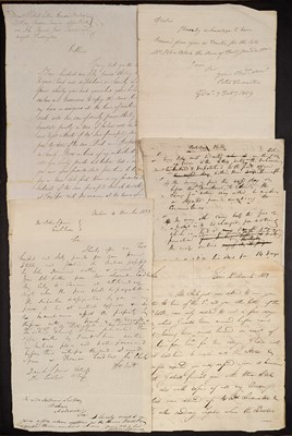Lot 295 - Spence (Catherine Helen, 1825-1910). A large collection of manuscript papers, circa 1803-1843