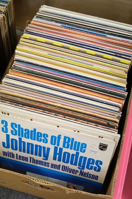 Lot 431 - Approx. 230 Jazz & Blues LPs and 100 singles, inc. The Curtis Fuller - Benny Golson Jazztet, etc