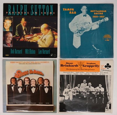 Lot 433 - Approx. 350 Jazz & Blues Records, 30 of them on Pablo label, plus some Mosaic MD6-series CD box sets