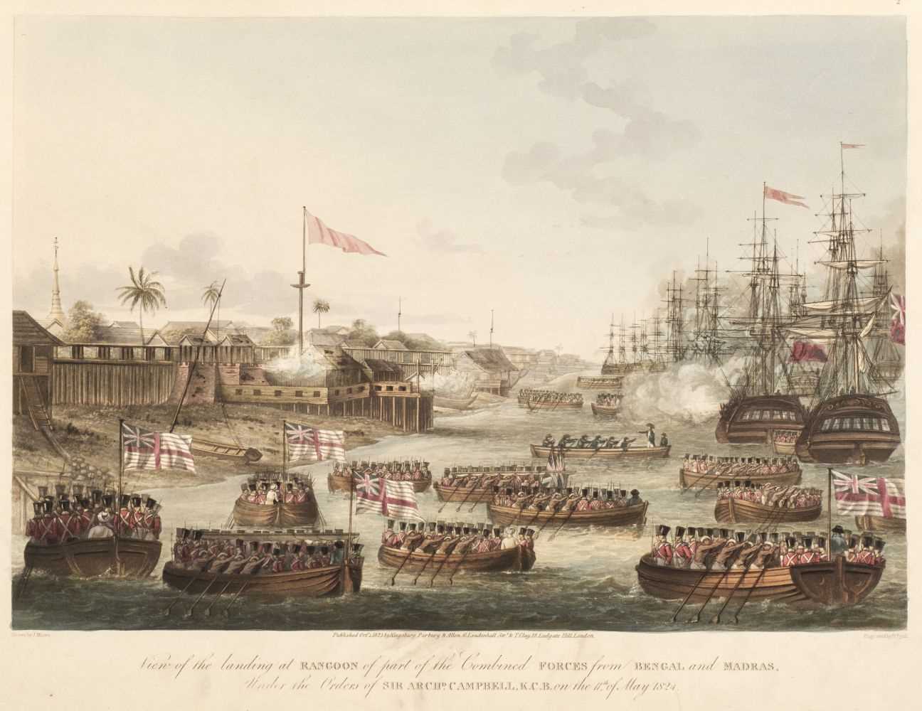 Lot 32 - Moore (Lieutenant Joseph & Marryat, Captain Frederick). Eighteen Views taken..., [1825]