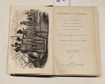 Lot 42 - Stokes (John Lort). Discoveries in Australia, 2 volumes, 1846