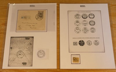 Lot 288 - Postal History: Iraq – Mosul. A Collection of Covers