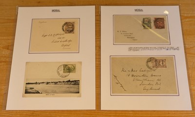 Lot 288 - Postal History: Iraq – Mosul. A Collection of Covers