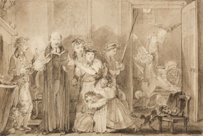 Lot 176 - Stephanoff (James, 1787-1874). Six scenes of country customs