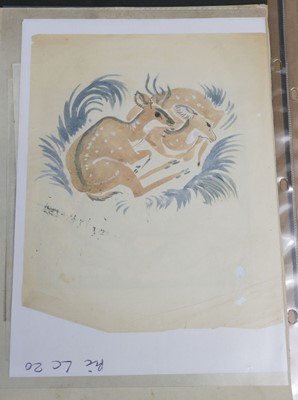 Lot 294 - Hale (Kathleen, 1898-2000). My First Love, circa 1921, linocut portrait of Frank Potter, & others