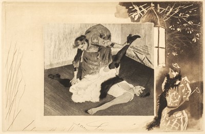 Lot 356 - Legrand (Louis). Cours de danse. Fin de siècle, large paper copy, Paris: Dentu, 1892