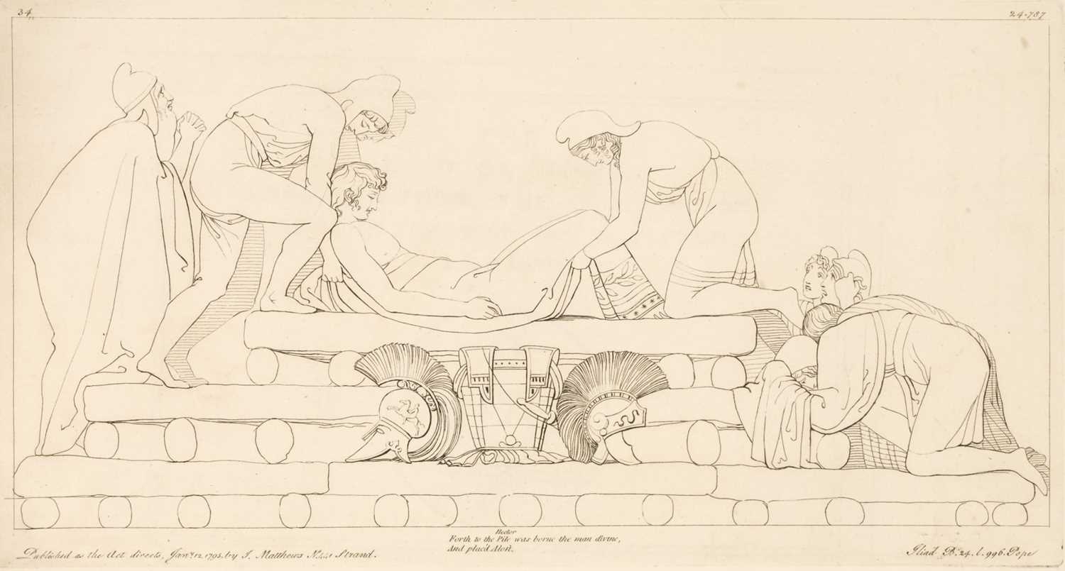 Lot 315 - Flaxman (John). Piroli (Thomas). Compositions from the Tragedies of Aeschylus, 1795