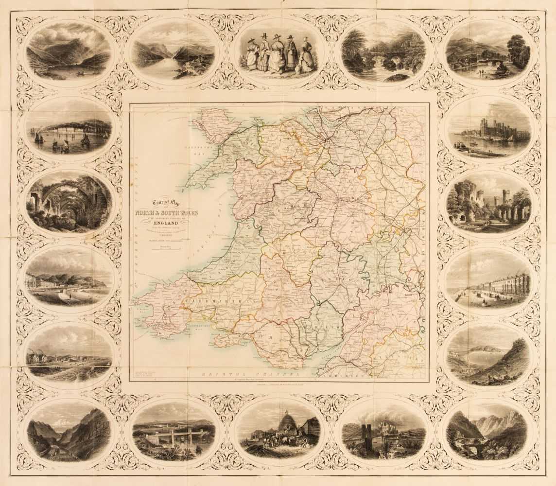 Lot 154 - Wales. A collection of approximately 50 maps, mostly 19th century