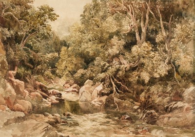 Lot 130 - Bennett (William, 1811-1871). River Till, Devon, 1855