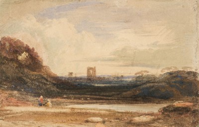Lot 179 - Varley (John, 1778-1842). Castle Ruins